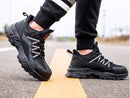Steel Toe Work Shoes Safety Sneakers Industrial Shoes Lightweight Puncture Proof