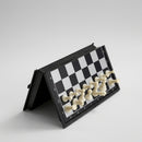 Portable 36cm magnetic folding chess set by Deal Online NZ, ideal for travel and tournament play with durable design