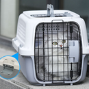 Two-Door Top-Load Hard-Sided Pet Travel Carrier Dog Cat Airline Carrier