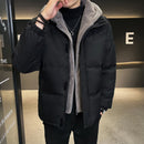 Men's Winter Jacket White S - 4XL