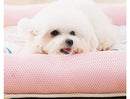 S Soft Breathable Pet Lay Cooling Mat Pad Bed For Summer Dog Cat Pup