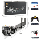 2.4G Wireless Electric Alloy Remote Control Dump Truck with Lights & Sounds