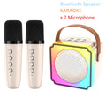 Bluetooth Speaker Wireless Karaoke + 2 Microphone