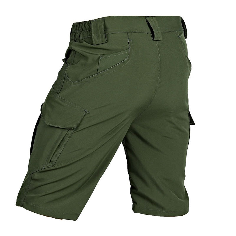 Men's Tactical Short Water Resistant Flex Ripstop Cargo Pants Lightweight Hiking