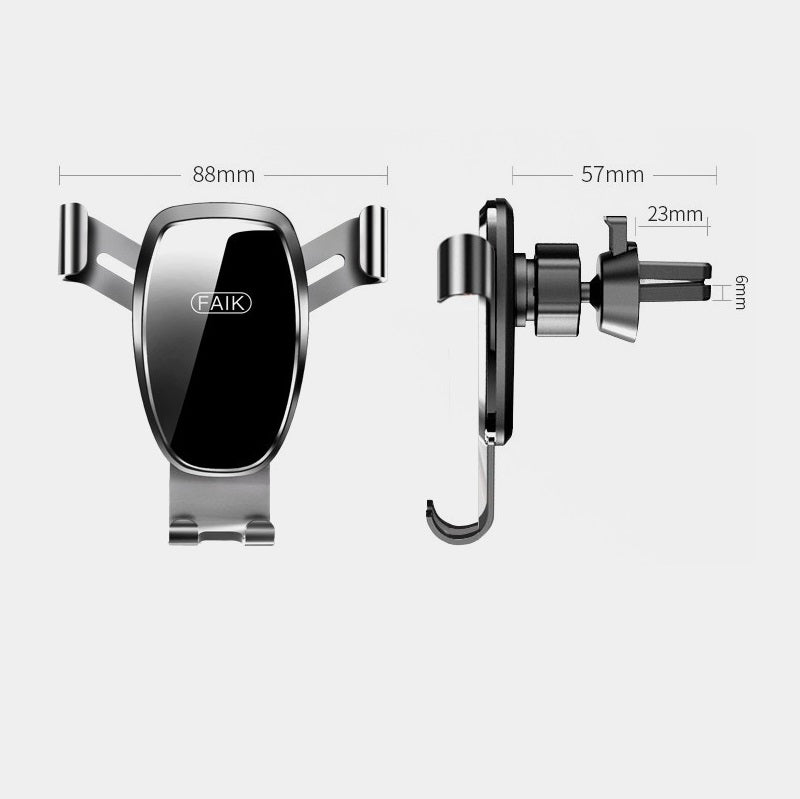 Universal Gravity Car Mount Holder Stand Air Vent Cradle For Mobile Phone