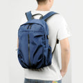 Travel Backpack Computer Bag USB Charging Water Resistant - Blue