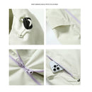 Unisex 3-in-1 Detachable Outdoor Jacket Waterproof Windproof Mountain Coat