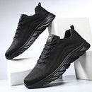 Mens Slip On Walking Shoes Lightweight Breathable Non Slip Running Shoes 44-48