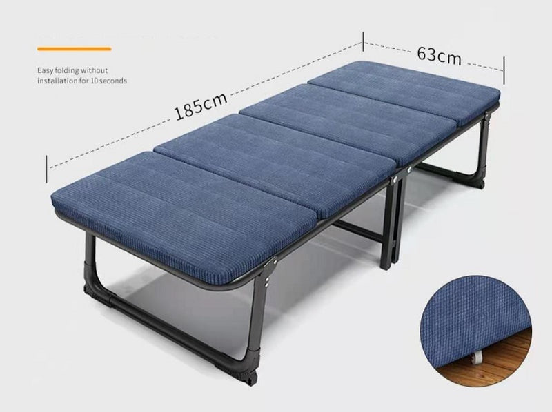 Portable Deluxe Folding Bed Mattress Indoor Folding