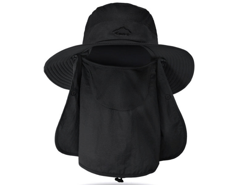 Sun Hat Wide Brim Bucket Outdoor Fishing Hiking Cap UV Protection