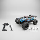 Dealonlinenz 4WD electric RC truggy with off-road tires and high-speed capabilities, ideal for off-road racing and outdoor fun.