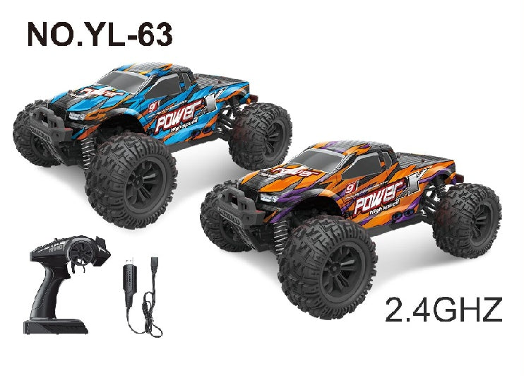 Brushless 35+ kmh 4WD Electric High Speed RC Truggy Off-Road 1:18 Best Toy Gift