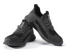 Steel Toe Work Shoes Anti Piercing Lightweight Sneakers Hiking Shoes Size 6 -12