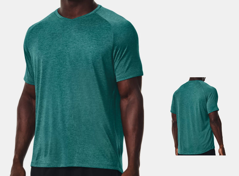 Quick Drying Sports Stretch Tops 3XL GREEN