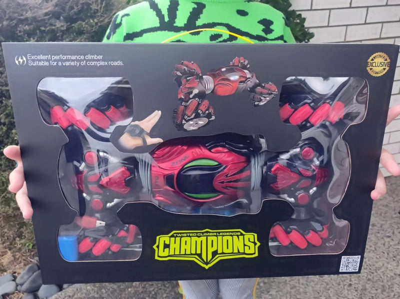 4WD Remote Control Stunt Car Transformer with Gesture Sensing