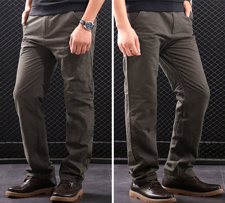 Work Pants Cotton Size 30,31,32,33,34,35 Black Grey Green