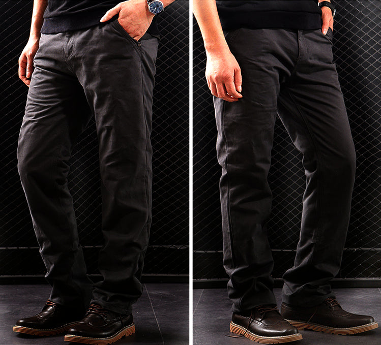 Work Pants Cotton Size 30,31,32,33,34,35 Black Grey Green