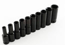 10pc 1/2 Inch Drive Deep Impact Socket Tool Set 8mm-22mm