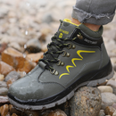 Steel Cap Safety Work Boots Industrial Puncture-Resistant Waterproof Shoes