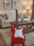 Electric Guitar, MS-100/RD, Red