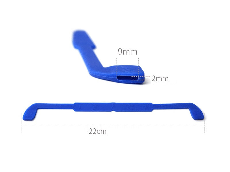 3 PCS Boy Colour Eyeglasses Silicon Antislip Holder Cover Ear Hook Retainer