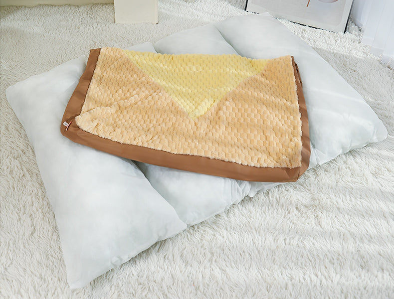 Dog Bed Pet Mattress Warm Thick Washable L 1mx0.75m