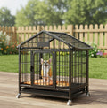 60cm Medium Dog Crate Dog Kennel Dog Kennel Heavy Duty Metal Tube