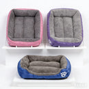 Colourful Calming Dog Bed Warming Washable XL 80cm