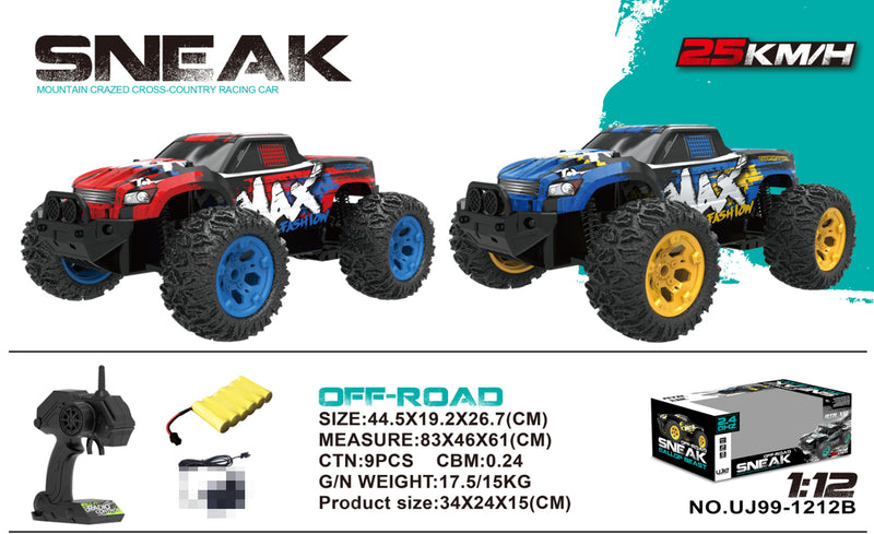 SNEAK Mountain Crazed Cross-Coutry Racing Car 25KM/H 1:12