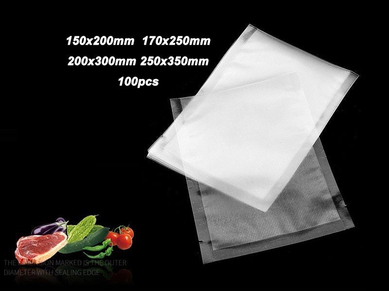 Textured Vacuum Sealer Bags (100pcs)