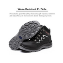 Work Safety Shoes Breathable Steel Cap Industrial Lightweight Construction