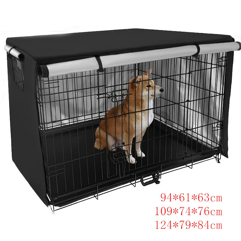 Waterproof Oxford Cloth Dog Crate Cover 3 Sizes Optional