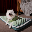 Plush and Velvet Waves Perfect Comfort Dog Bed - L