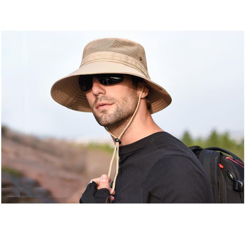 4 Colours Sun Hat Bucket Outdoor Fishing Hiking Cap UV Protection