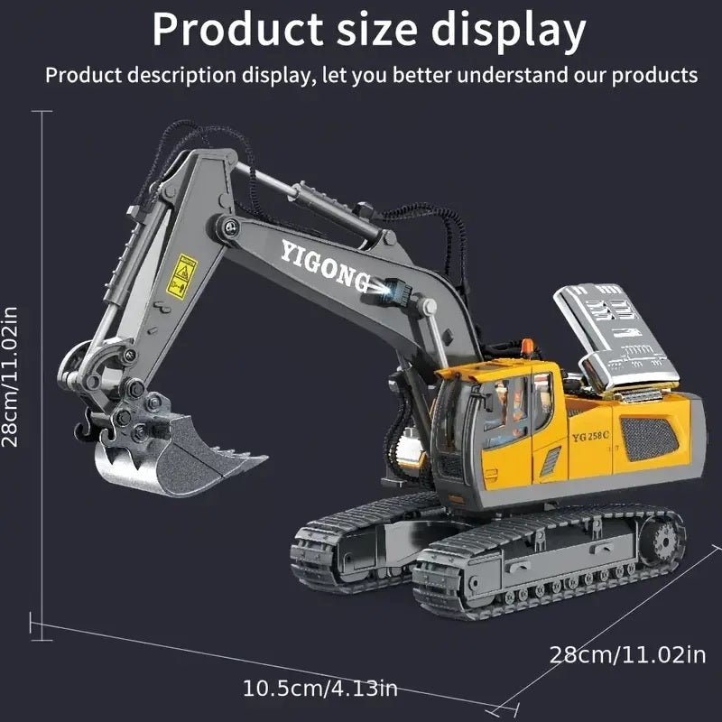 Remote Control Engineering Vehicles Series - Excavator Rump Truck Bulldozer All