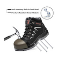 Work Safety Shoes Breathable Steel Cap Industrial Lightweight Construction