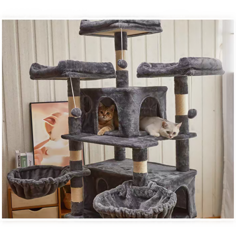 162CM Cat Tree House Scratching Post Condo