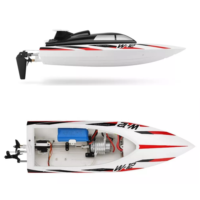 35KM/H High Speed RC Racing Boat Capsize Protection 2.4G Remote Control Toy Boat