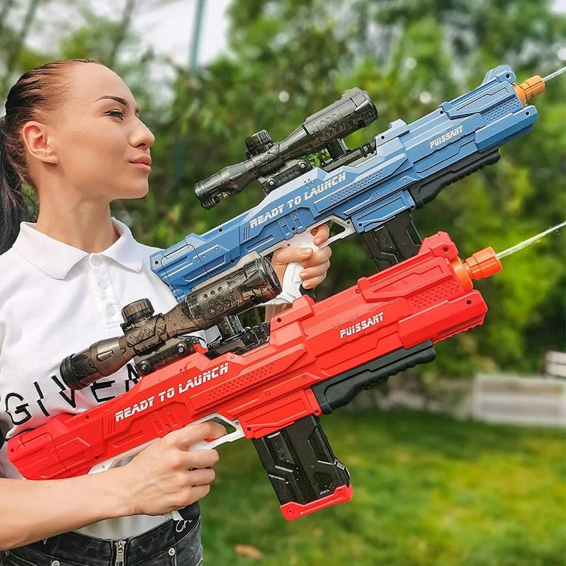 Electric Water Gun Automatic Water Absorption Water Blaster Soaker 59cm