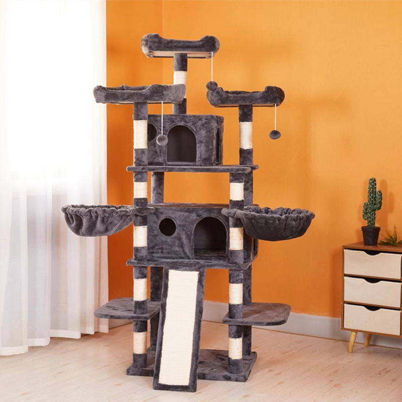 162CM Cat Tree House Scratching Post Condo