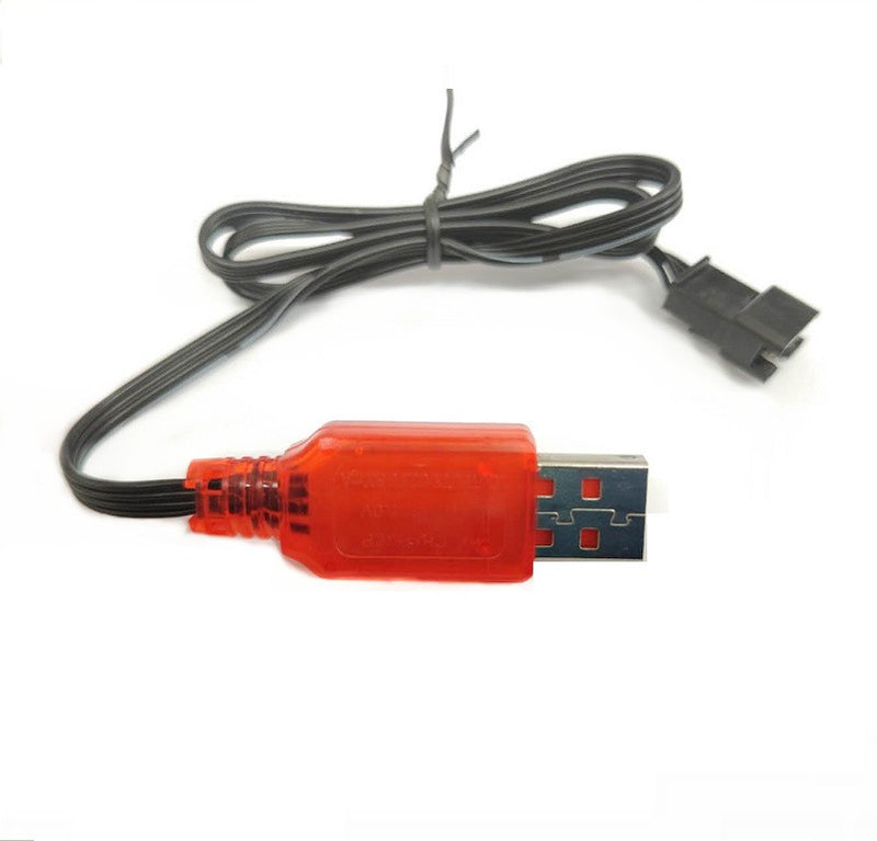 7.4V USB SM-4P Reverse Plug Charging Cable for Car or Boat