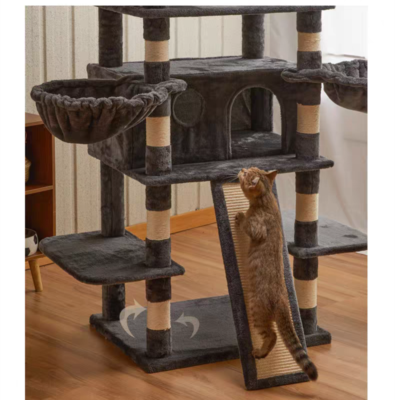 162CM Cat Tree House Scratching Post Condo