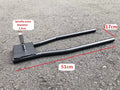 FLAG CAR WHEEL BASE - Outdoor Banner Stand