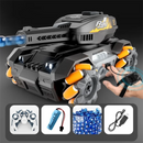 RC Tank Shoots Gesture Sensing Rc Stunt Car Light &amp; Music Water Bullet Ball