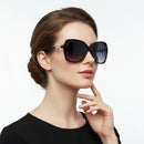 Polarized Gradient Lens Sunglasses 2522C2 BLACK