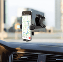 Hoco CA83 Car Phone Holder 4.5–7 Inch | Strong Clamp Dashboard & Windshield Mount