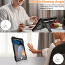 Rugged iPad Air 11" 2024 Case – Shockproof Cover Stand & Pencil Holder