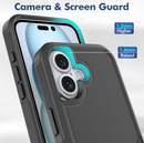 iPhone 16 Plus Dual Layer Armor Hard Case