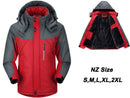 Thermal Mountain Waterproof Fleece Ski Jacket Windproof Rain Jacket
