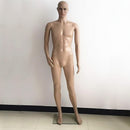 185CM Realistic Male Mannequin Metal Stand Base Makeup Detachable Body Parts